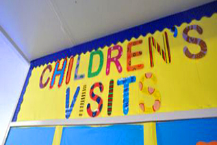 Children's visit display